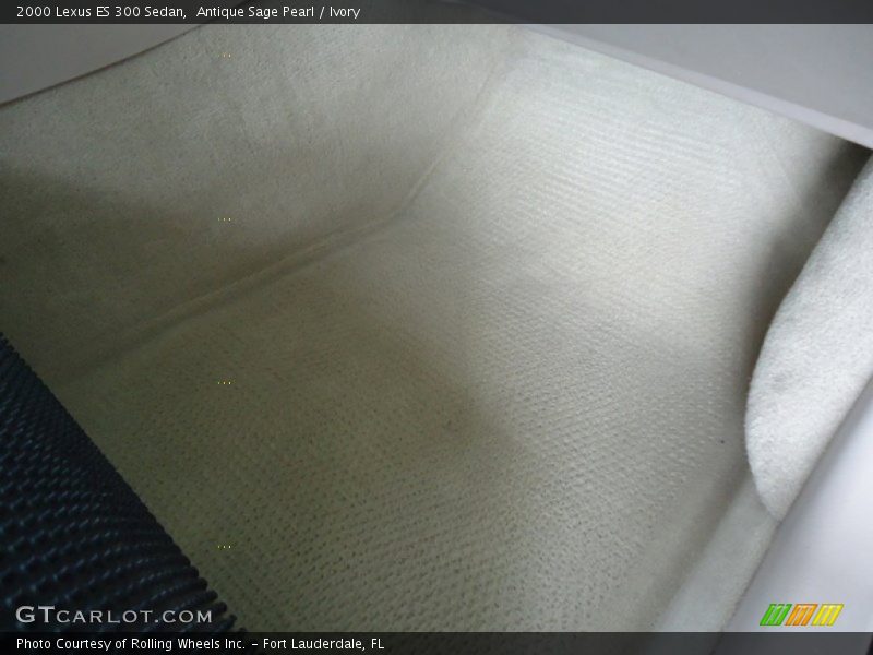 Antique Sage Pearl / Ivory 2000 Lexus ES 300 Sedan