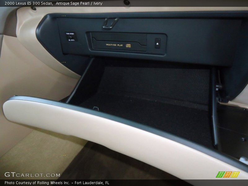 Antique Sage Pearl / Ivory 2000 Lexus ES 300 Sedan