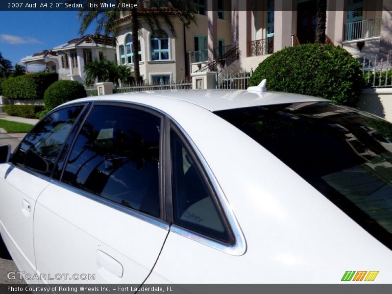 Ibis White / Beige 2007 Audi A4 2.0T Sedan