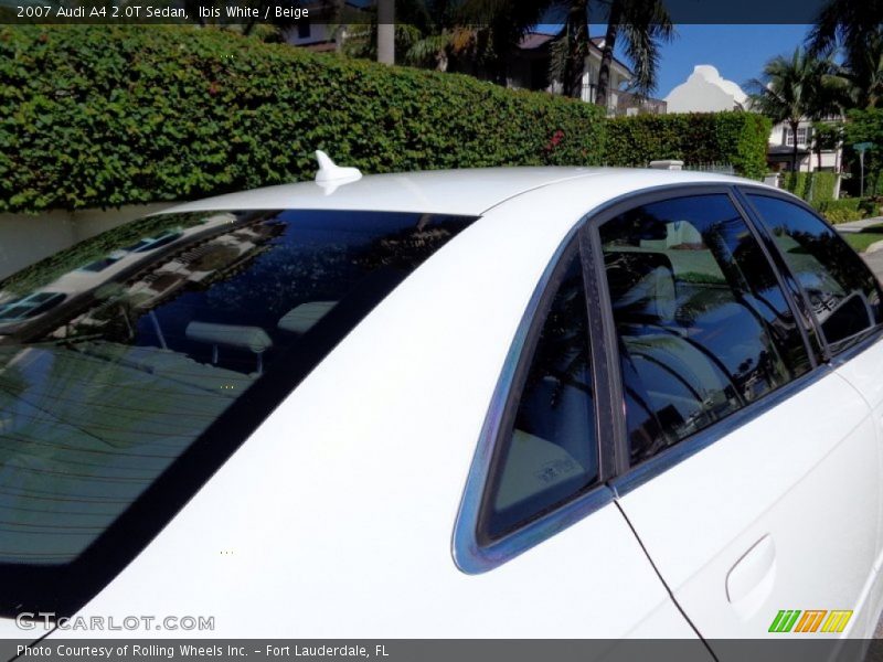 Ibis White / Beige 2007 Audi A4 2.0T Sedan