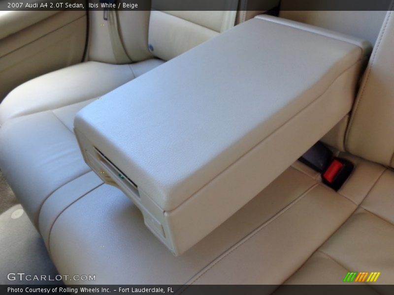 Ibis White / Beige 2007 Audi A4 2.0T Sedan