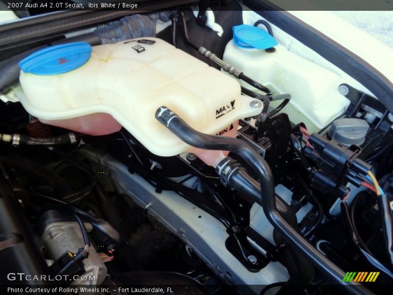  2007 A4 2.0T Sedan Engine - 2.0 Liter FSI Turbocharged DOHC 16-Valve VVT 4 Cylinder