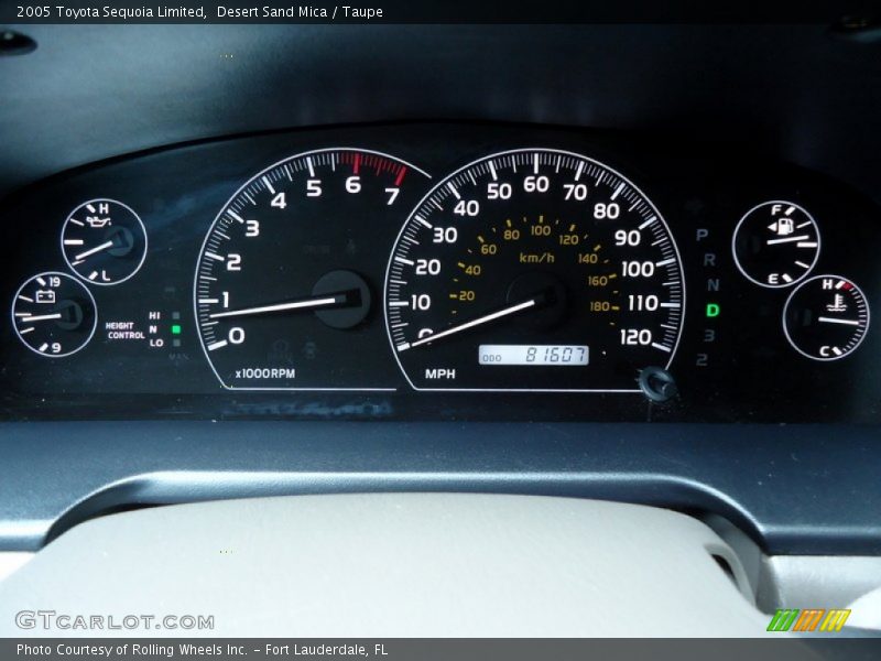 Desert Sand Mica / Taupe 2005 Toyota Sequoia Limited