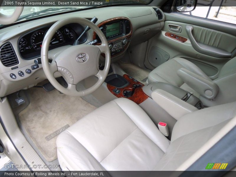Desert Sand Mica / Taupe 2005 Toyota Sequoia Limited