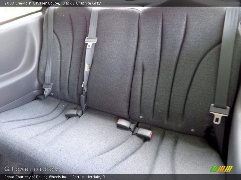 Black / Graphite Gray 2003 Chevrolet Cavalier Coupe