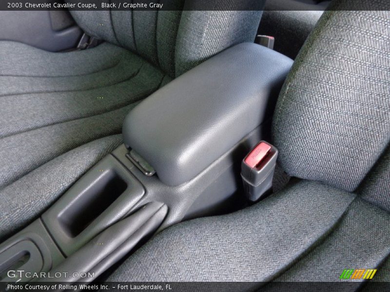 Black / Graphite Gray 2003 Chevrolet Cavalier Coupe
