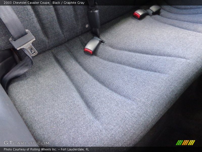 Black / Graphite Gray 2003 Chevrolet Cavalier Coupe