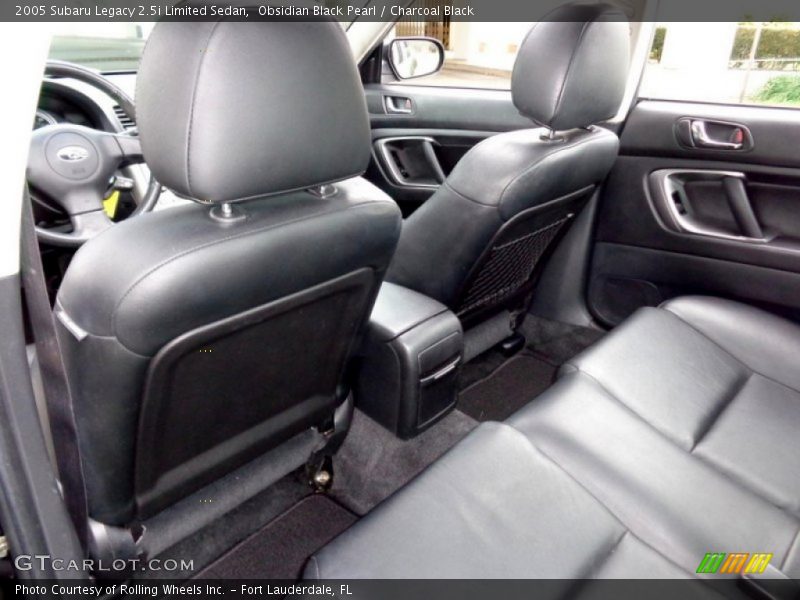 Obsidian Black Pearl / Charcoal Black 2005 Subaru Legacy 2.5i Limited Sedan