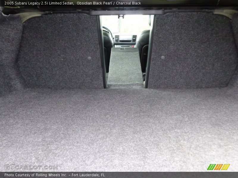 Obsidian Black Pearl / Charcoal Black 2005 Subaru Legacy 2.5i Limited Sedan