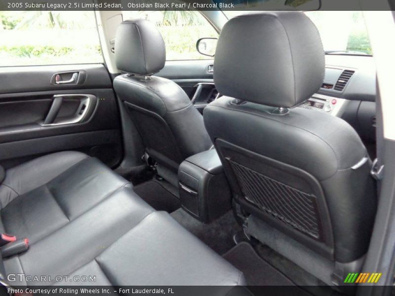 Obsidian Black Pearl / Charcoal Black 2005 Subaru Legacy 2.5i Limited Sedan