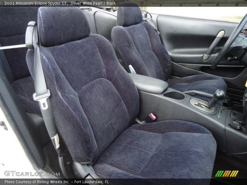 Dover White Pearl / Black 2001 Mitsubishi Eclipse Spyder GT