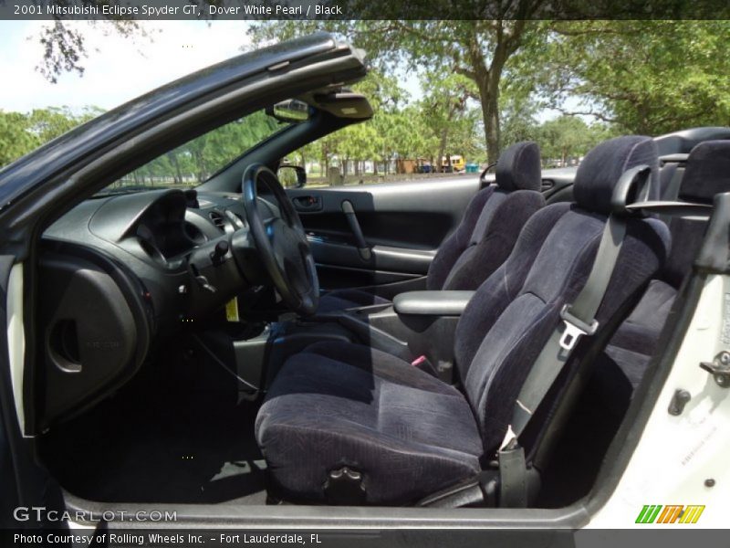 Dover White Pearl / Black 2001 Mitsubishi Eclipse Spyder GT