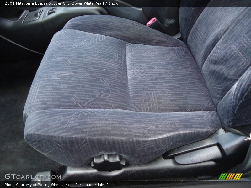 Dover White Pearl / Black 2001 Mitsubishi Eclipse Spyder GT