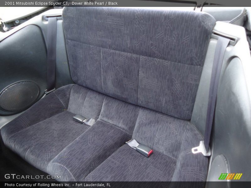 Dover White Pearl / Black 2001 Mitsubishi Eclipse Spyder GT