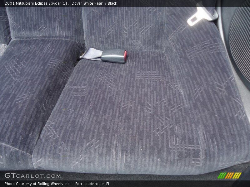 Dover White Pearl / Black 2001 Mitsubishi Eclipse Spyder GT