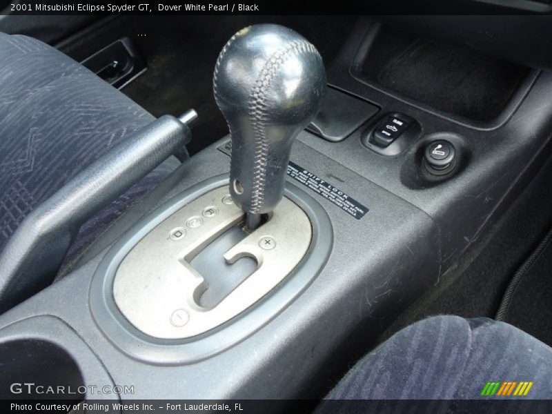 Dover White Pearl / Black 2001 Mitsubishi Eclipse Spyder GT