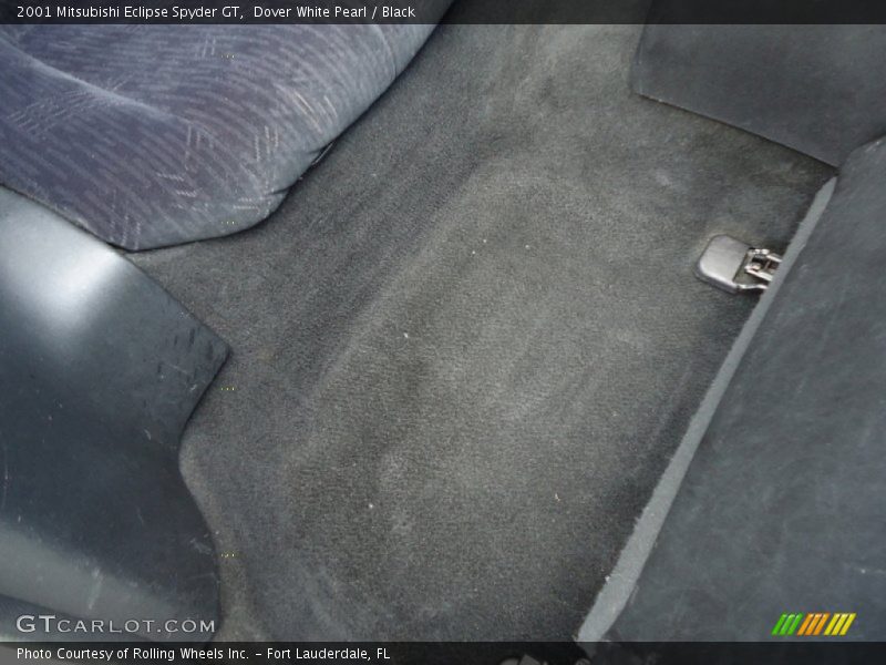 Dover White Pearl / Black 2001 Mitsubishi Eclipse Spyder GT