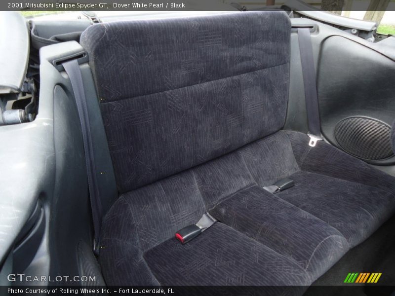 Dover White Pearl / Black 2001 Mitsubishi Eclipse Spyder GT