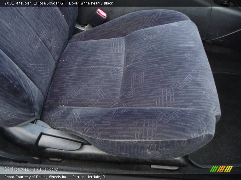 Dover White Pearl / Black 2001 Mitsubishi Eclipse Spyder GT