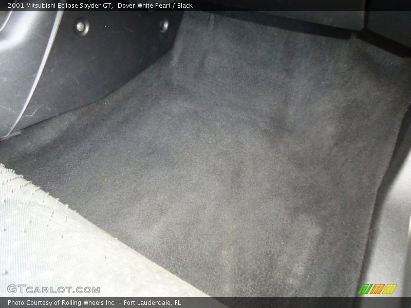 Dover White Pearl / Black 2001 Mitsubishi Eclipse Spyder GT