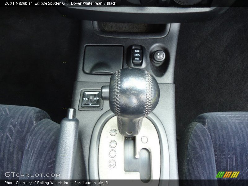 Dover White Pearl / Black 2001 Mitsubishi Eclipse Spyder GT