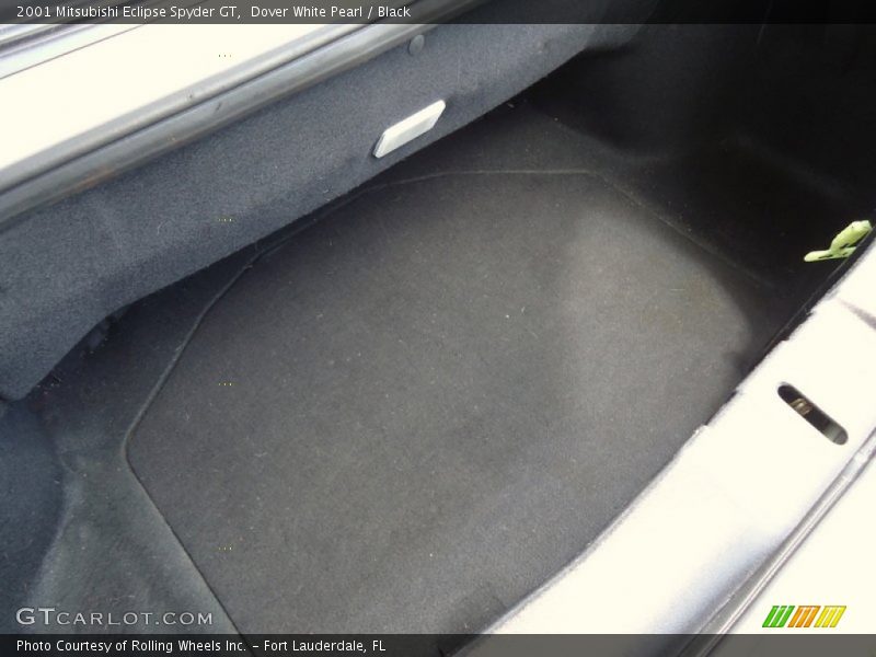 Dover White Pearl / Black 2001 Mitsubishi Eclipse Spyder GT