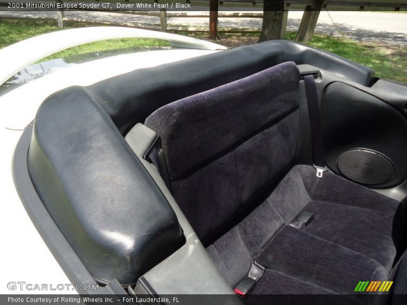 Dover White Pearl / Black 2001 Mitsubishi Eclipse Spyder GT