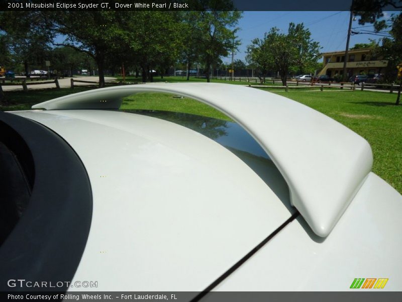 Dover White Pearl / Black 2001 Mitsubishi Eclipse Spyder GT