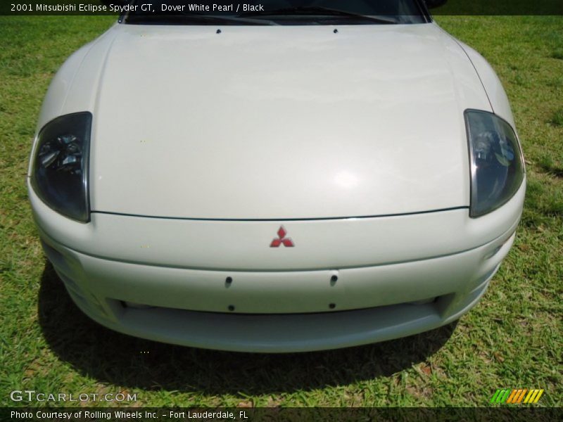Dover White Pearl / Black 2001 Mitsubishi Eclipse Spyder GT