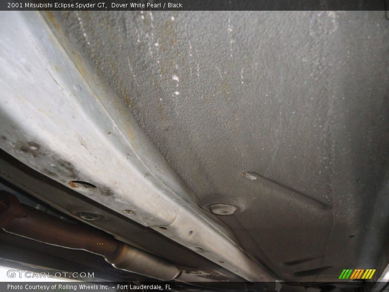 Dover White Pearl / Black 2001 Mitsubishi Eclipse Spyder GT