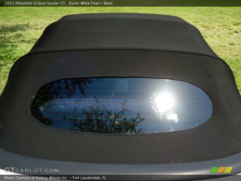 Dover White Pearl / Black 2001 Mitsubishi Eclipse Spyder GT