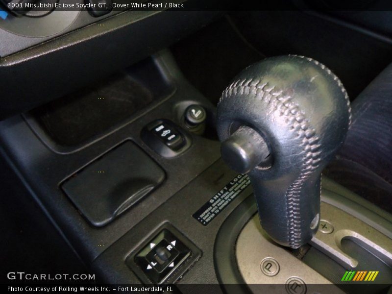 Dover White Pearl / Black 2001 Mitsubishi Eclipse Spyder GT