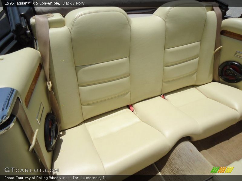 Rear Seat of 1995 XJ XJS Convertible