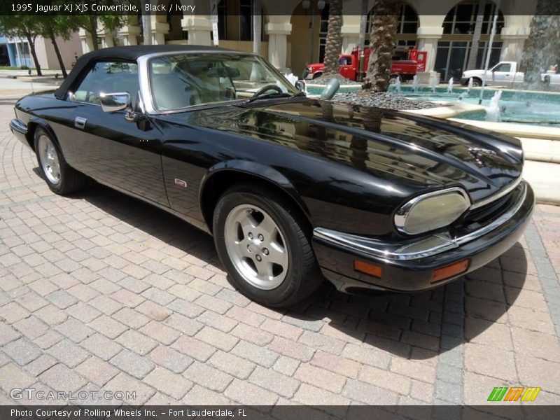 Black / Ivory 1995 Jaguar XJ XJS Convertible