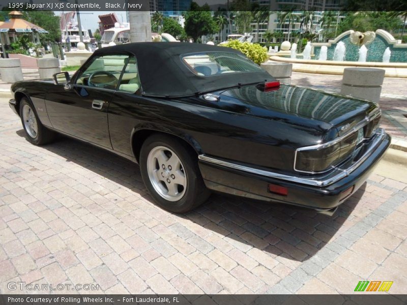 Black / Ivory 1995 Jaguar XJ XJS Convertible