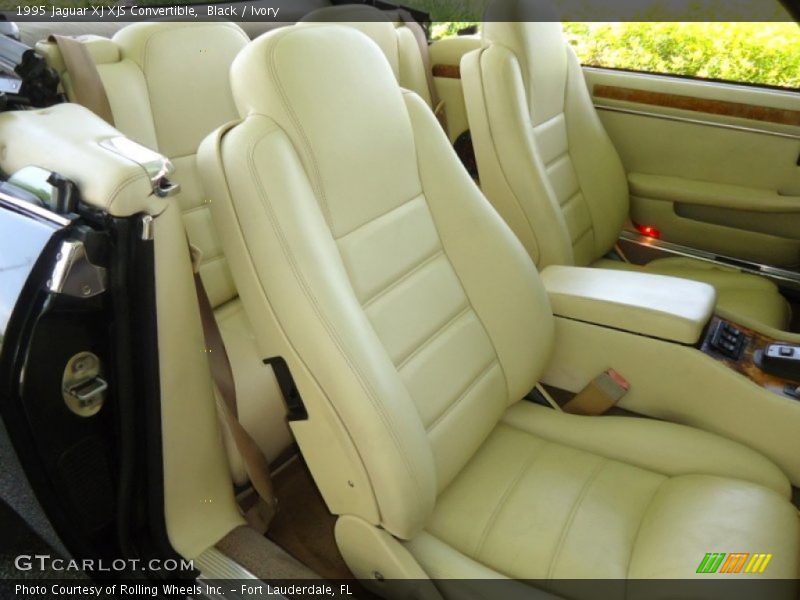 Front Seat of 1995 XJ XJS Convertible