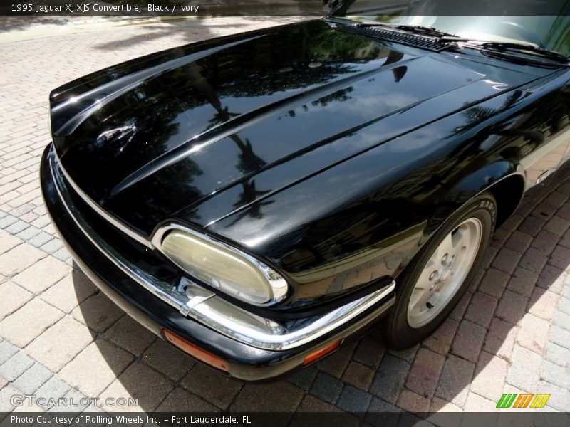 Black / Ivory 1995 Jaguar XJ XJS Convertible