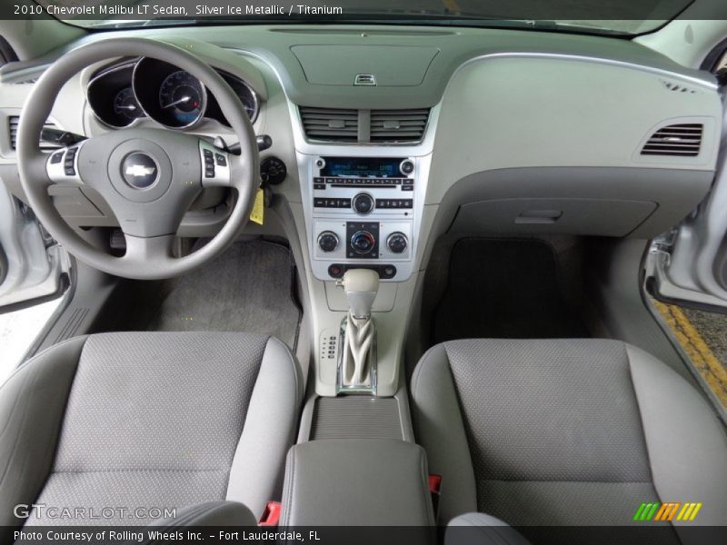 Dashboard of 2010 Malibu LT Sedan