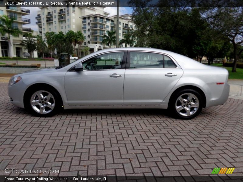  2010 Malibu LT Sedan Silver Ice Metallic
