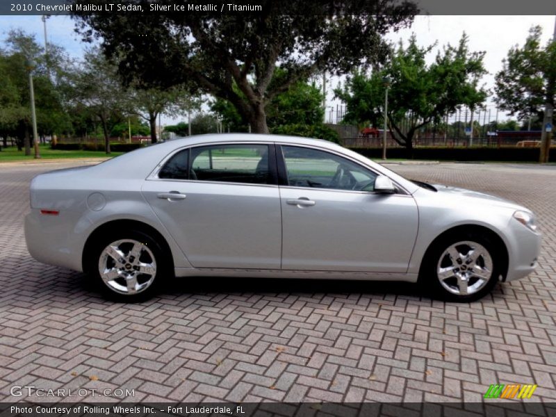  2010 Malibu LT Sedan Silver Ice Metallic