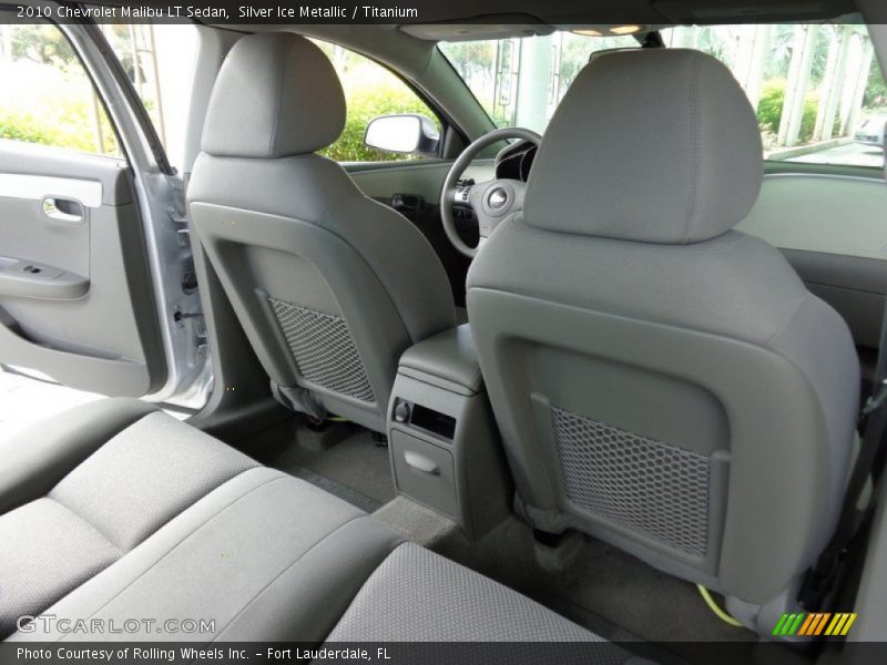 Silver Ice Metallic / Titanium 2010 Chevrolet Malibu LT Sedan