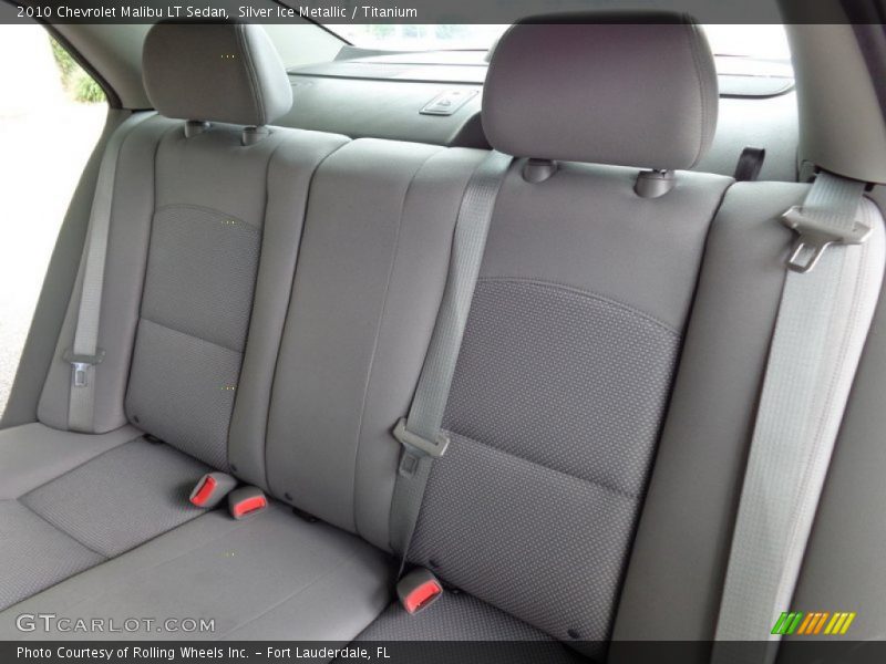 Silver Ice Metallic / Titanium 2010 Chevrolet Malibu LT Sedan