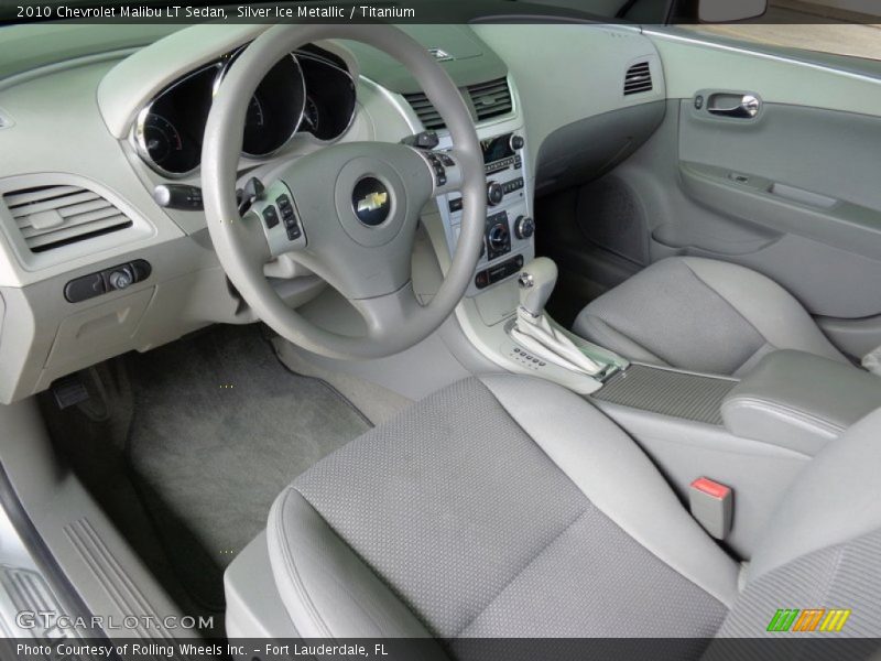 Titanium Interior - 2010 Malibu LT Sedan 