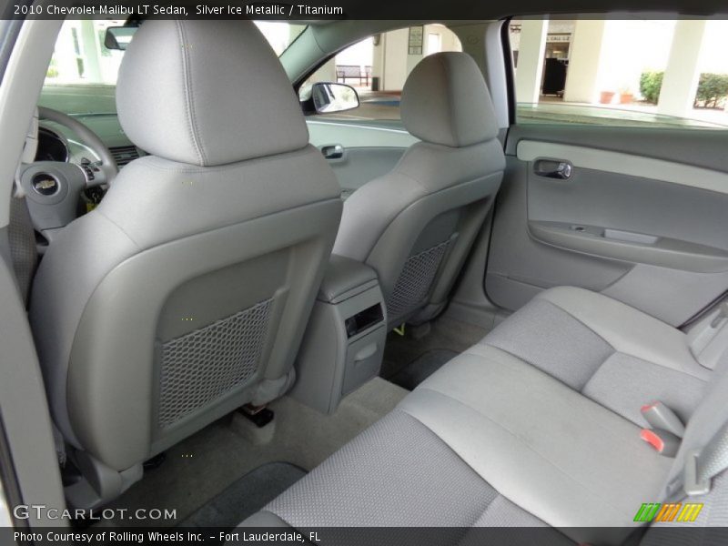 Silver Ice Metallic / Titanium 2010 Chevrolet Malibu LT Sedan