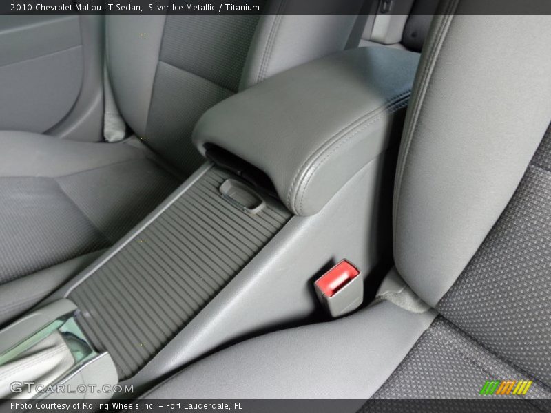 Silver Ice Metallic / Titanium 2010 Chevrolet Malibu LT Sedan