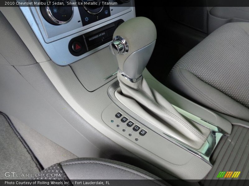 Silver Ice Metallic / Titanium 2010 Chevrolet Malibu LT Sedan