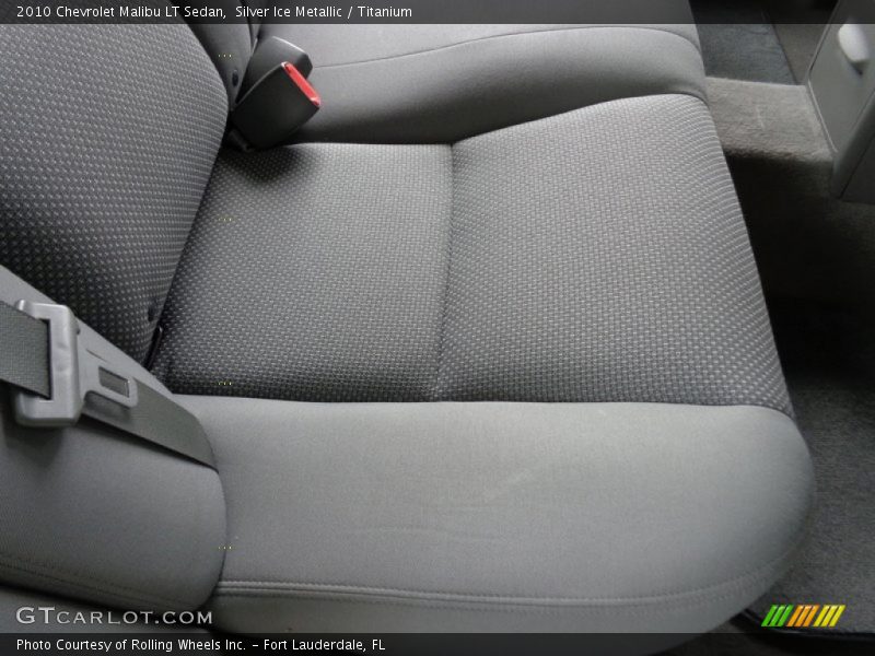 Silver Ice Metallic / Titanium 2010 Chevrolet Malibu LT Sedan