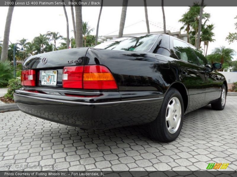 Black Onyx / Black 2000 Lexus LS 400 Platinum Series