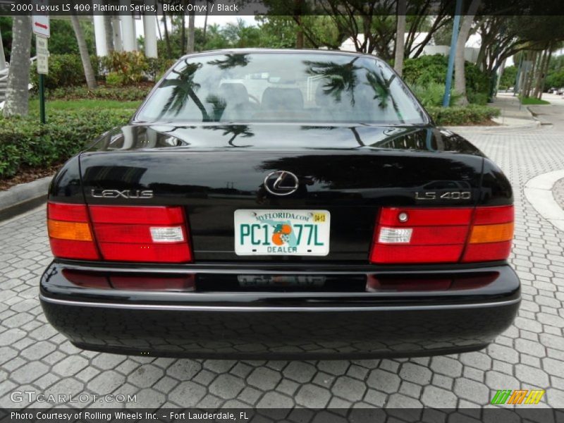  2000 LS 400 Platinum Series Black Onyx