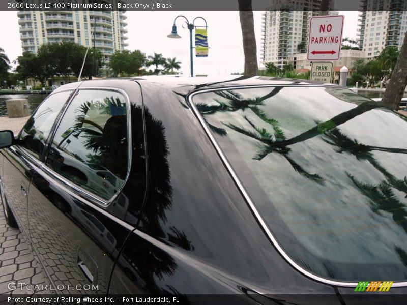 Black Onyx / Black 2000 Lexus LS 400 Platinum Series